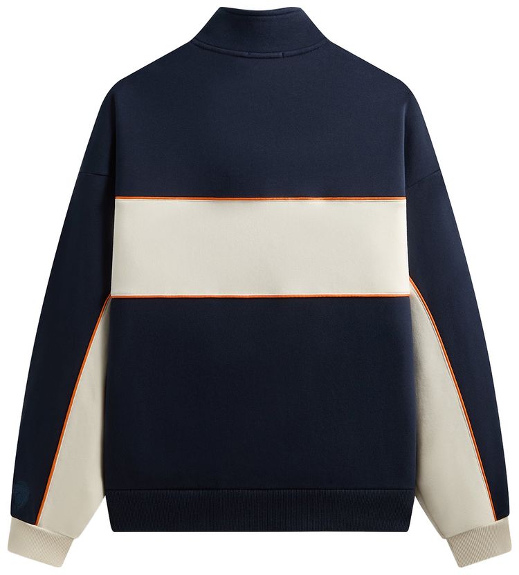 Kith For The New York Knicks Coach Vintage Nelson Quarter Zip Nocturnal