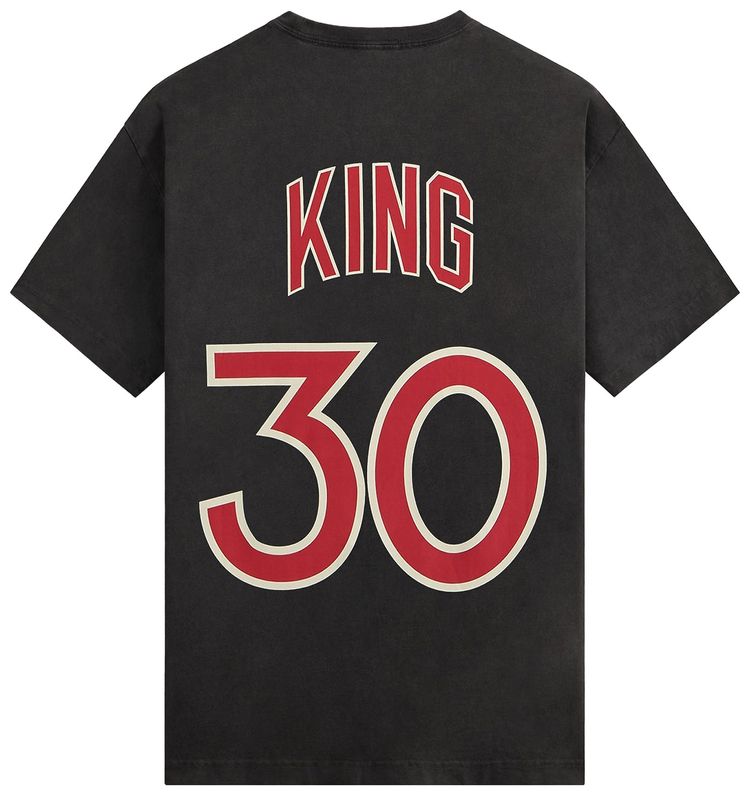 Kith For The New York Knicks Bernard King Vintage Jones Tee Black