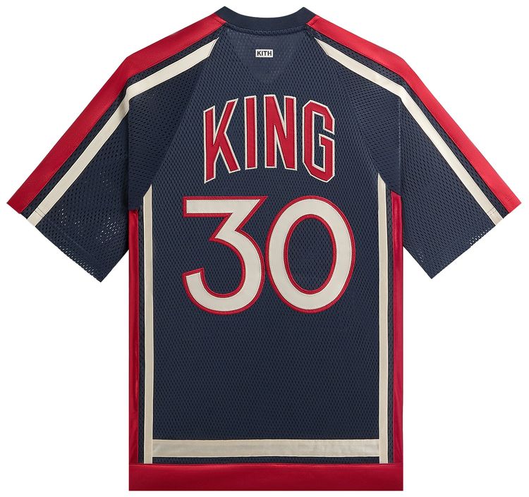Kith For The New York Knicks Bernard King Mesh Shirt Nocturnal