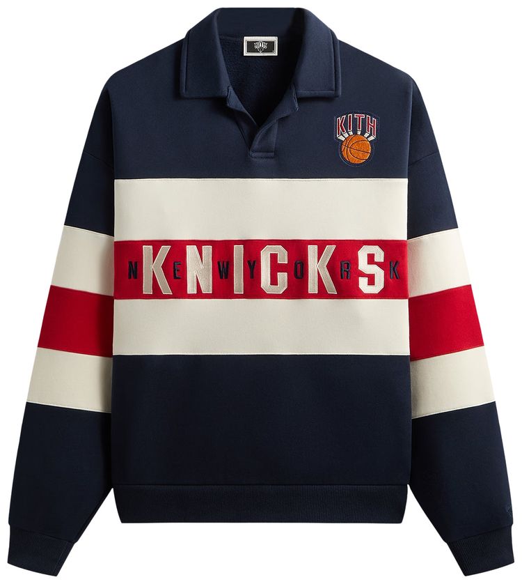 Kith For The New York Knicks Classic Nelson Rugby Nocturnal