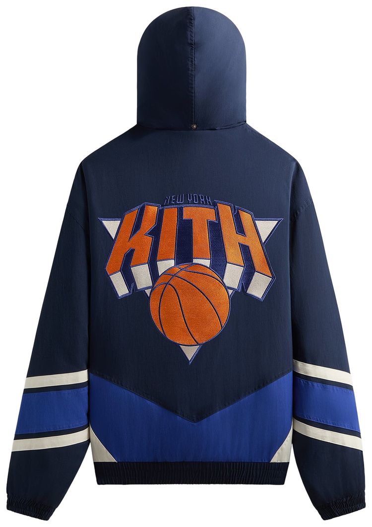Kith For The New York Knicks Padded Nylon Jacket Nocturnal
