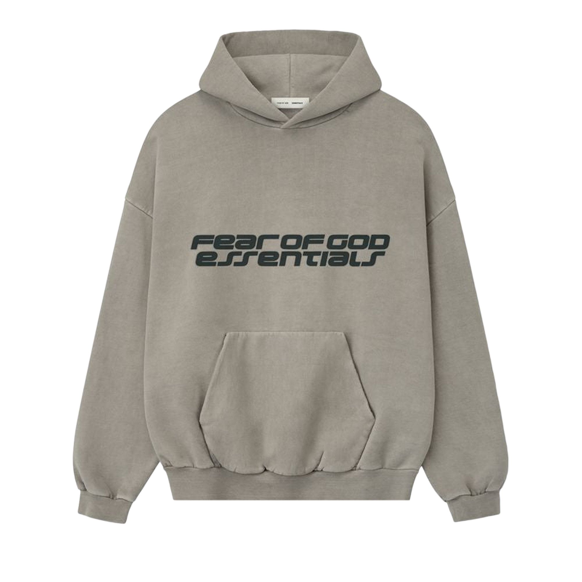 Buy Fear of God Essentials Heavy Fleece 90s Hoodie 'Smoke Grey