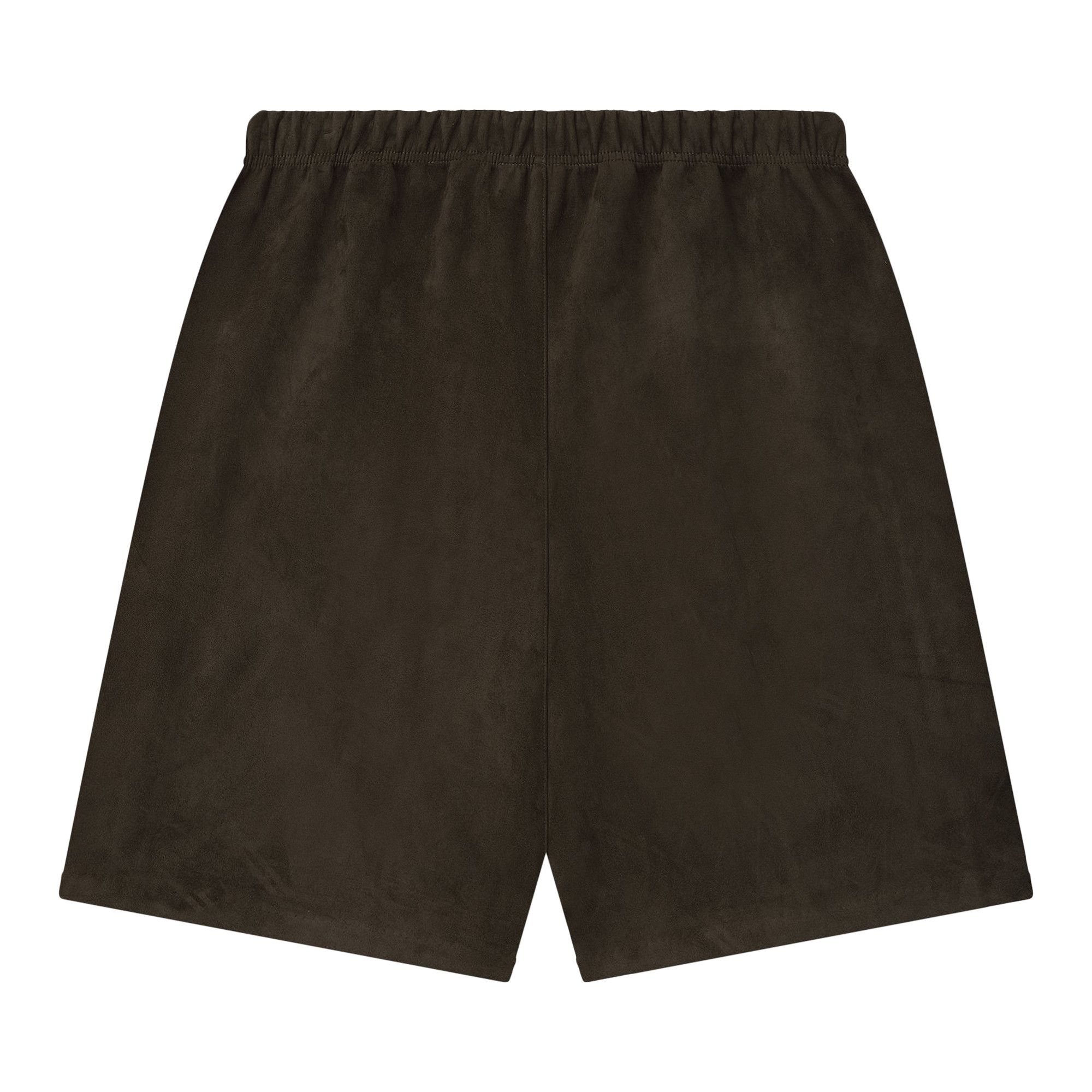 Buy Fear of God Essentials Suede Fleece Relaxed Short 'Brown