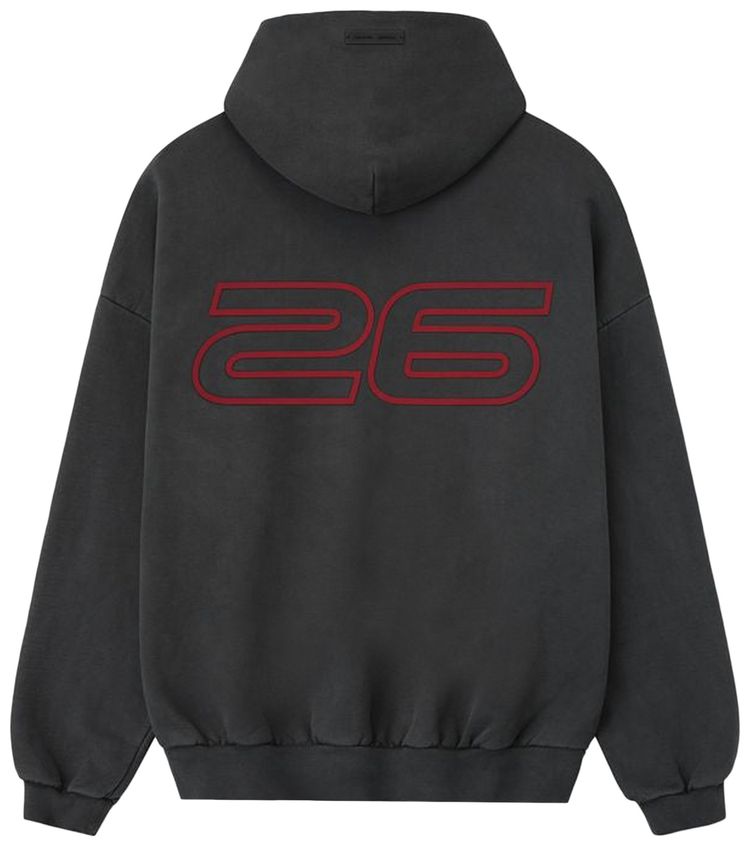 Fear of God Essentials Heavy Fleece 90s Hoodie Iron Grey