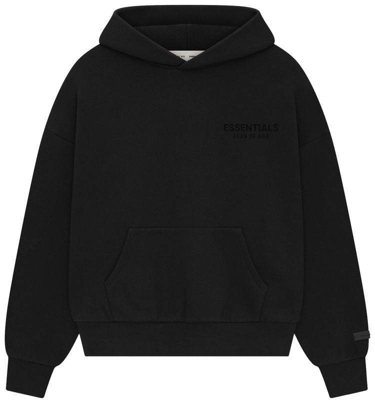Fear of God Essentials Classic Hoodie Vintage Black