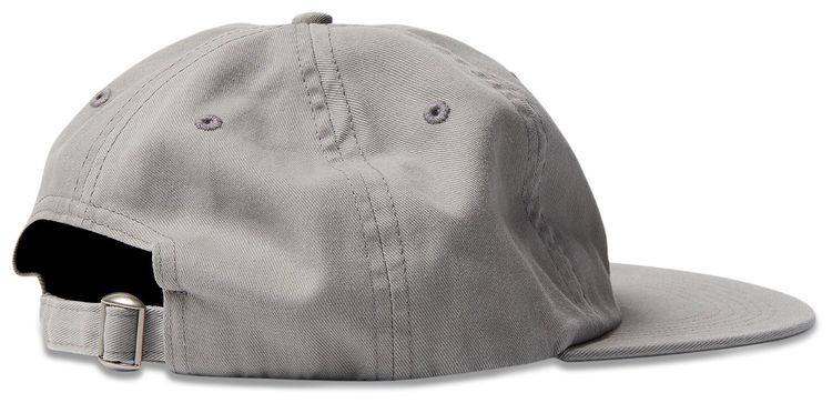 Parra Crow Logo 6 Panel Hat Grey