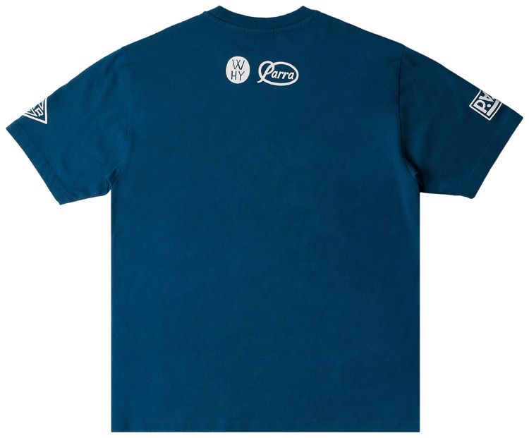 Parra Media Training T Shirt Blue