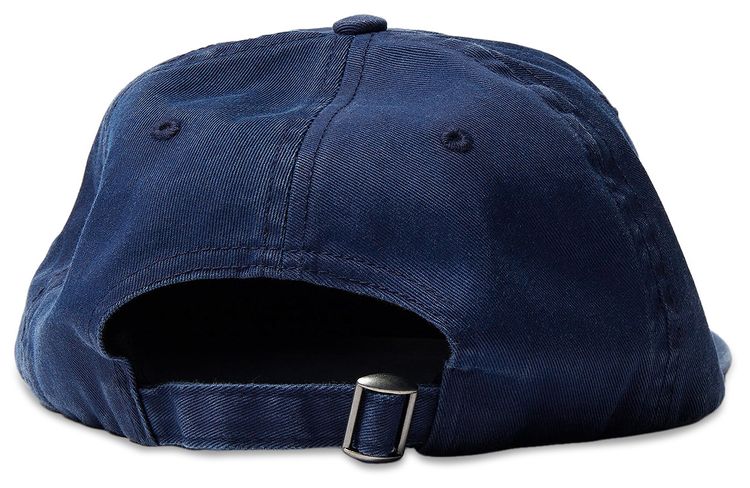 Parra Scripted 6 Panel Hat Navy Blue