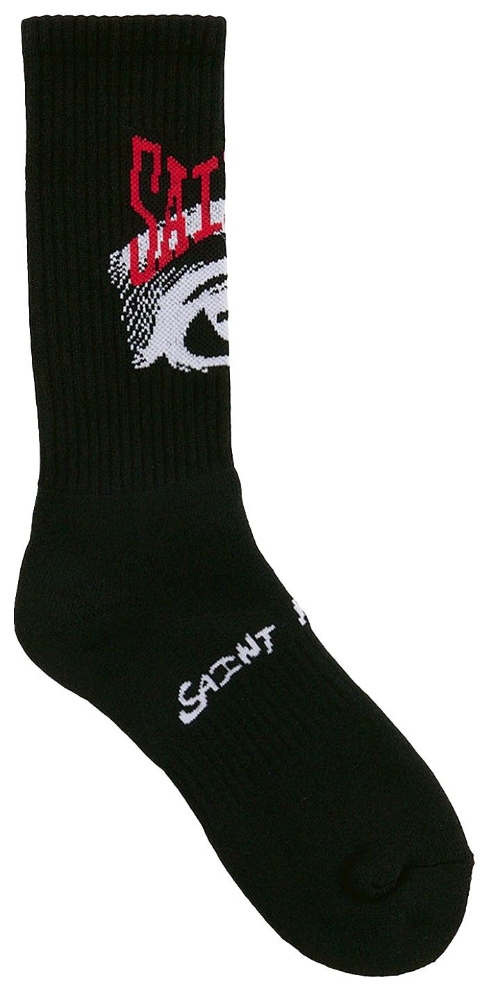SAINT Mxxxxxx Saint Eye Socks Black