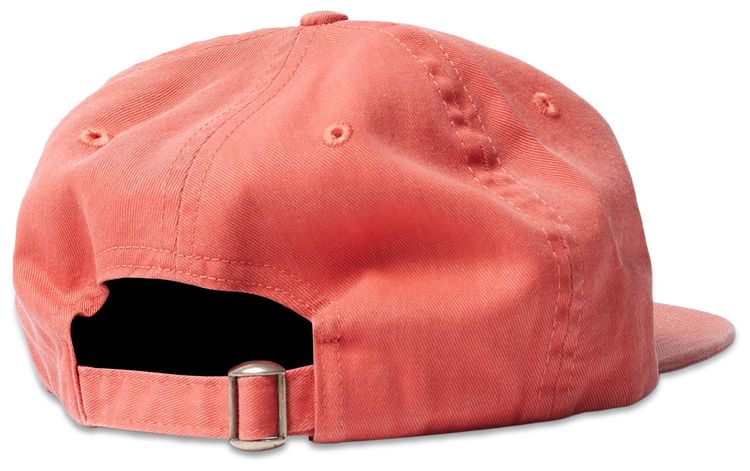 Parra Signature 6 Panel Hat Washed Out Red