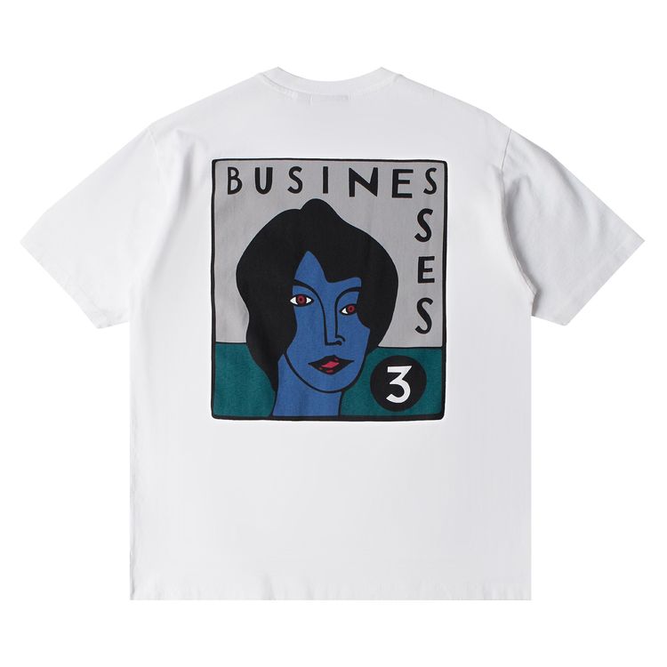 Parra Nothing Please T Shirt White