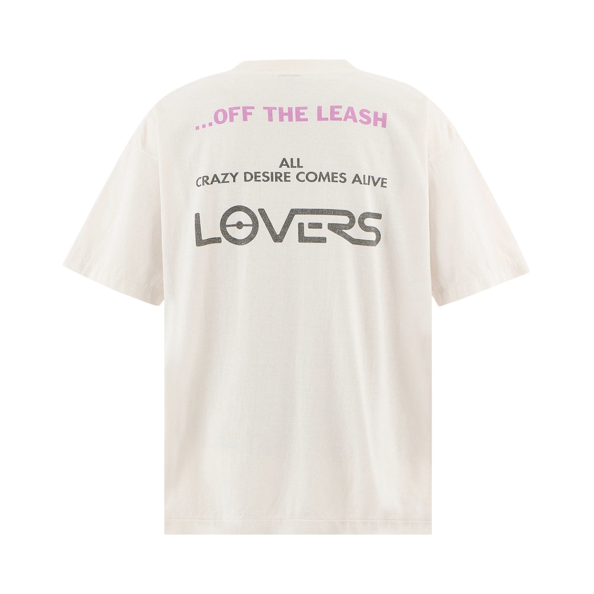 Buy SAINT Mxxxxxx x Sorayama Lovers Short-Sleeve Tee 'White' - SM