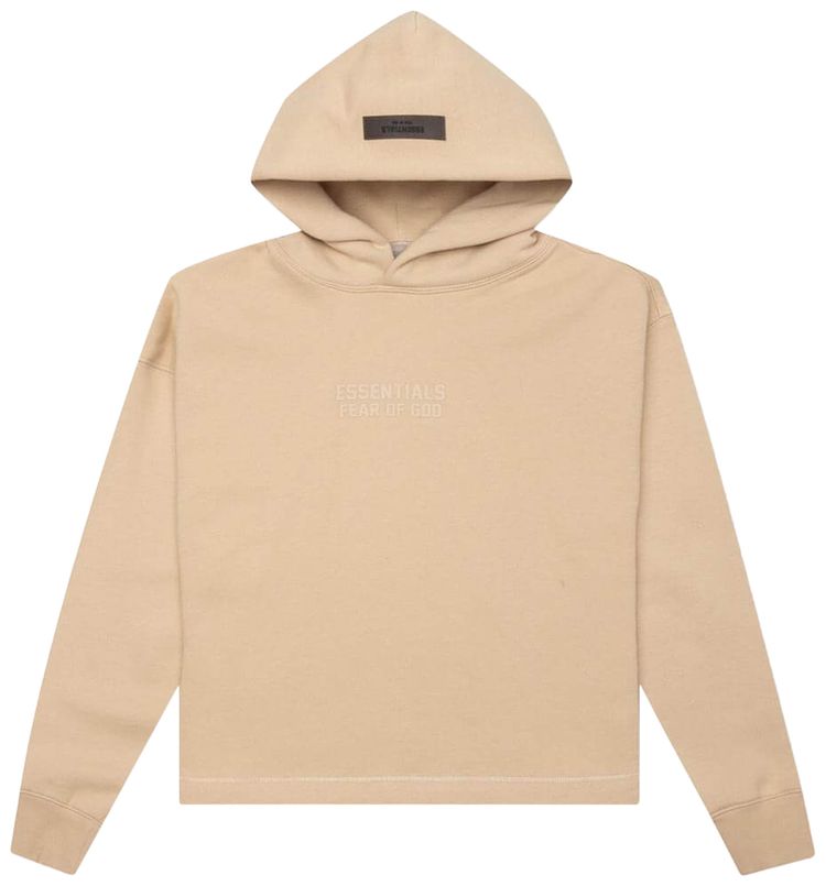 Fear of God Essentials Kids Relax Hoodie Sand