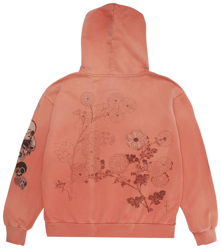 Cactus Jack by Travis Scott x Takashi Murakami The Path Hoodie Orange