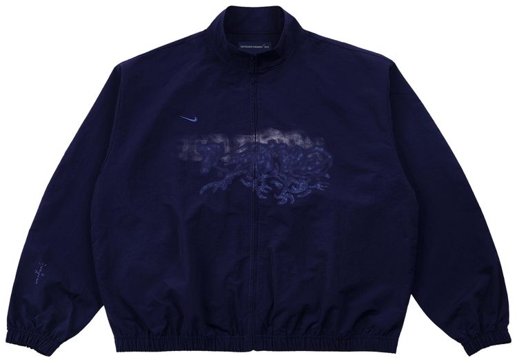 Cactus Jack by Travis Scott x Fragment x Nike Tokyo Windbreaker Zip Jacket Black