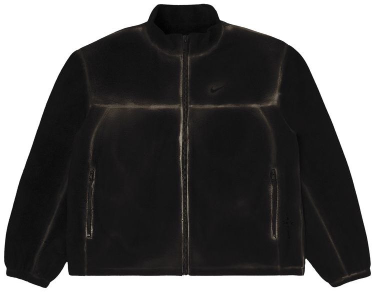 Cactus Jack by Travis Scott x Fragment x Nike Fleece Zip Jacket Black