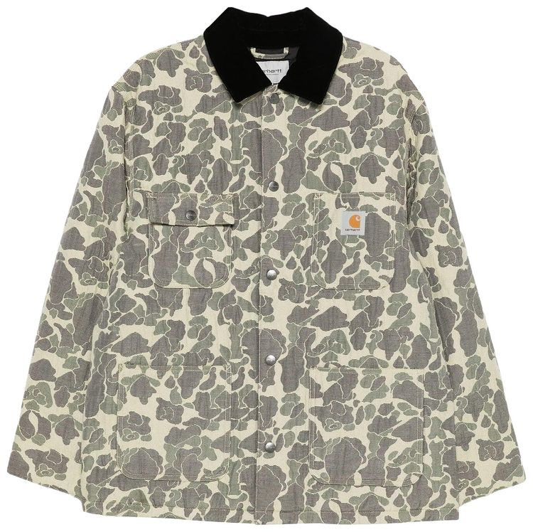 Carhartt WIP Tapestry Chore Coat Camo DuckGreenTobacco