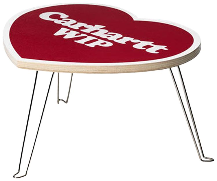 Carhartt WIP Heart Folding Table ScarletWhite