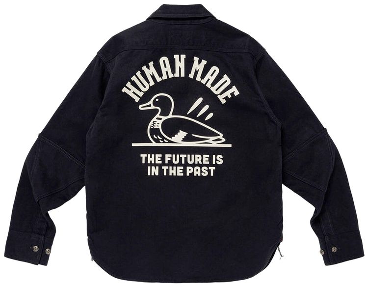 Human Made Work Shirt Navy