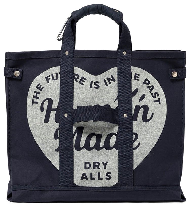 Human Made Tote Bag Large Navy