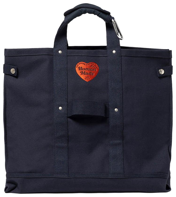 Human Made Tote Bag Large Navy