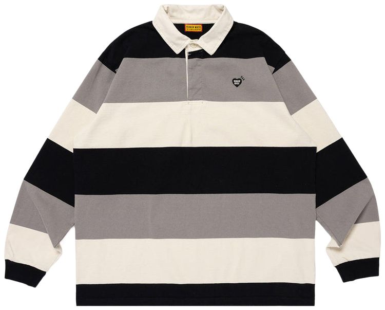 Human Made Rugby Shirt Black