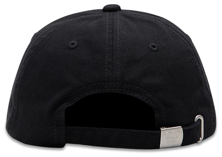 Human Made 6 Panel Twill Cap 2 Black