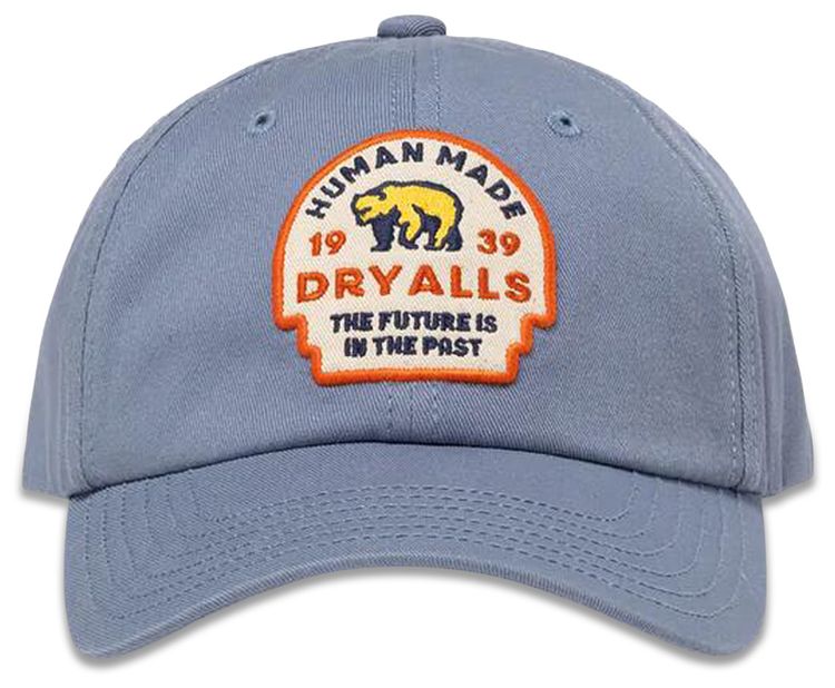 Human Made 6 Panel Twill Cap 2 Blue