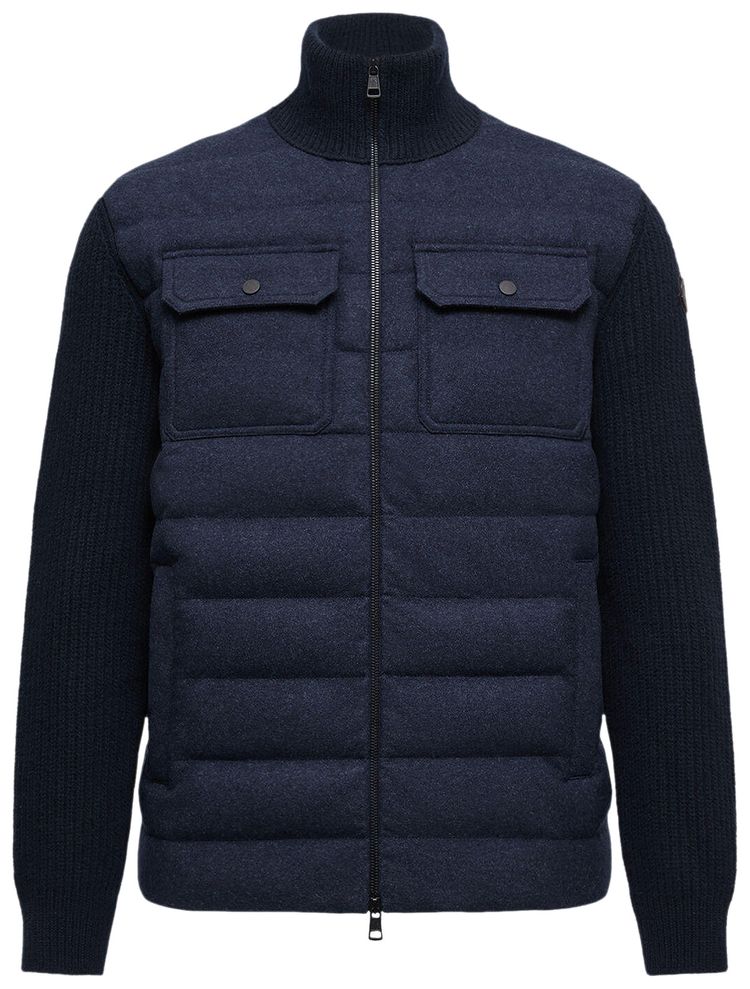 Moncler Cardigan Blue