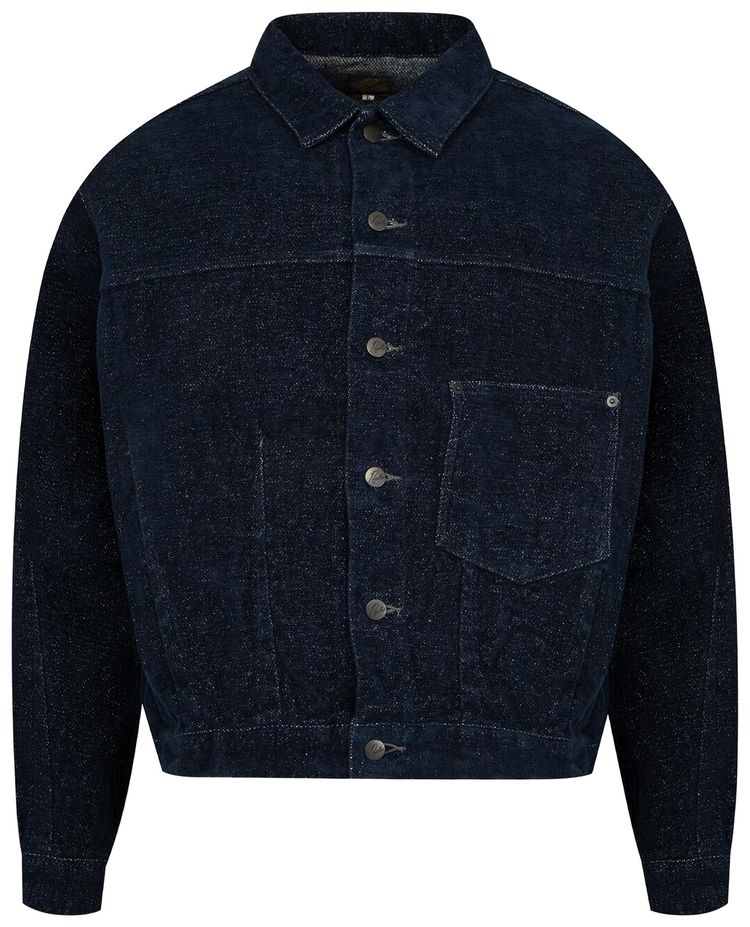 Needles Darts Bottom Jean Jacket Navy