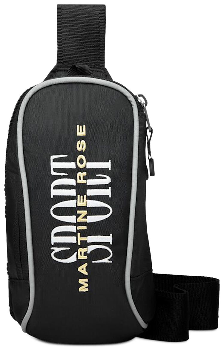 Nike x Martine Rose Crossbody Bag BlackParticle GreyInfinite Gold