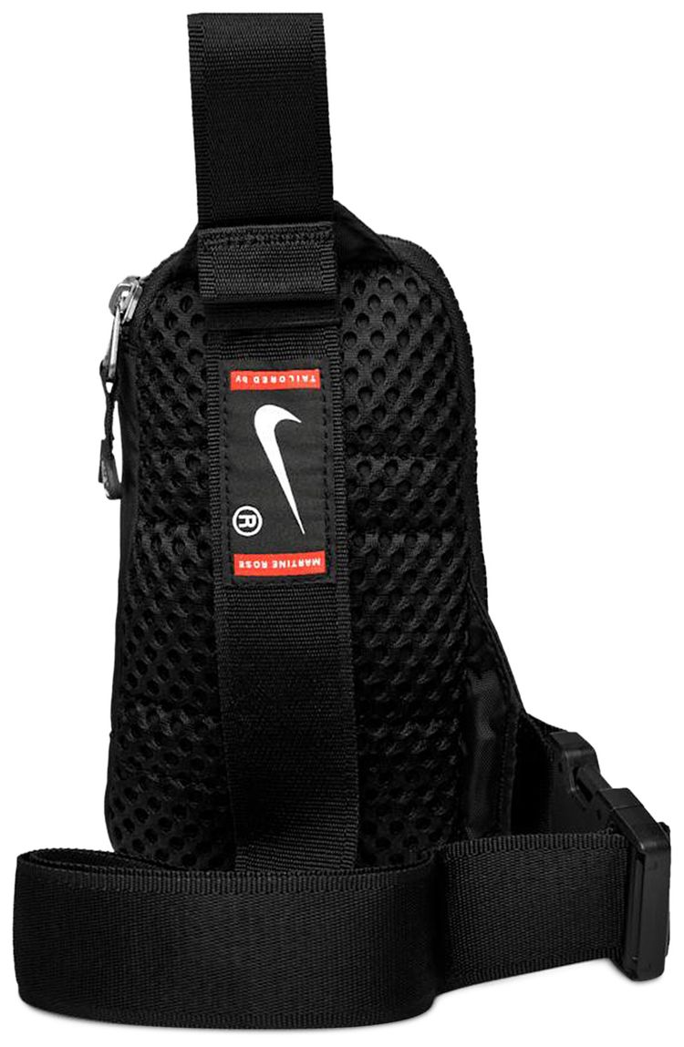 Nike x Martine Rose Crossbody Bag BlackParticle GreyInfinite Gold