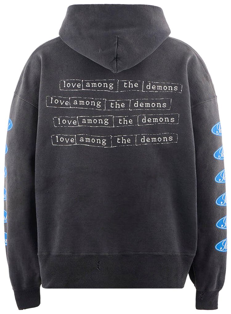 SAINT Mxxxxxx Love Among Hoodie Black