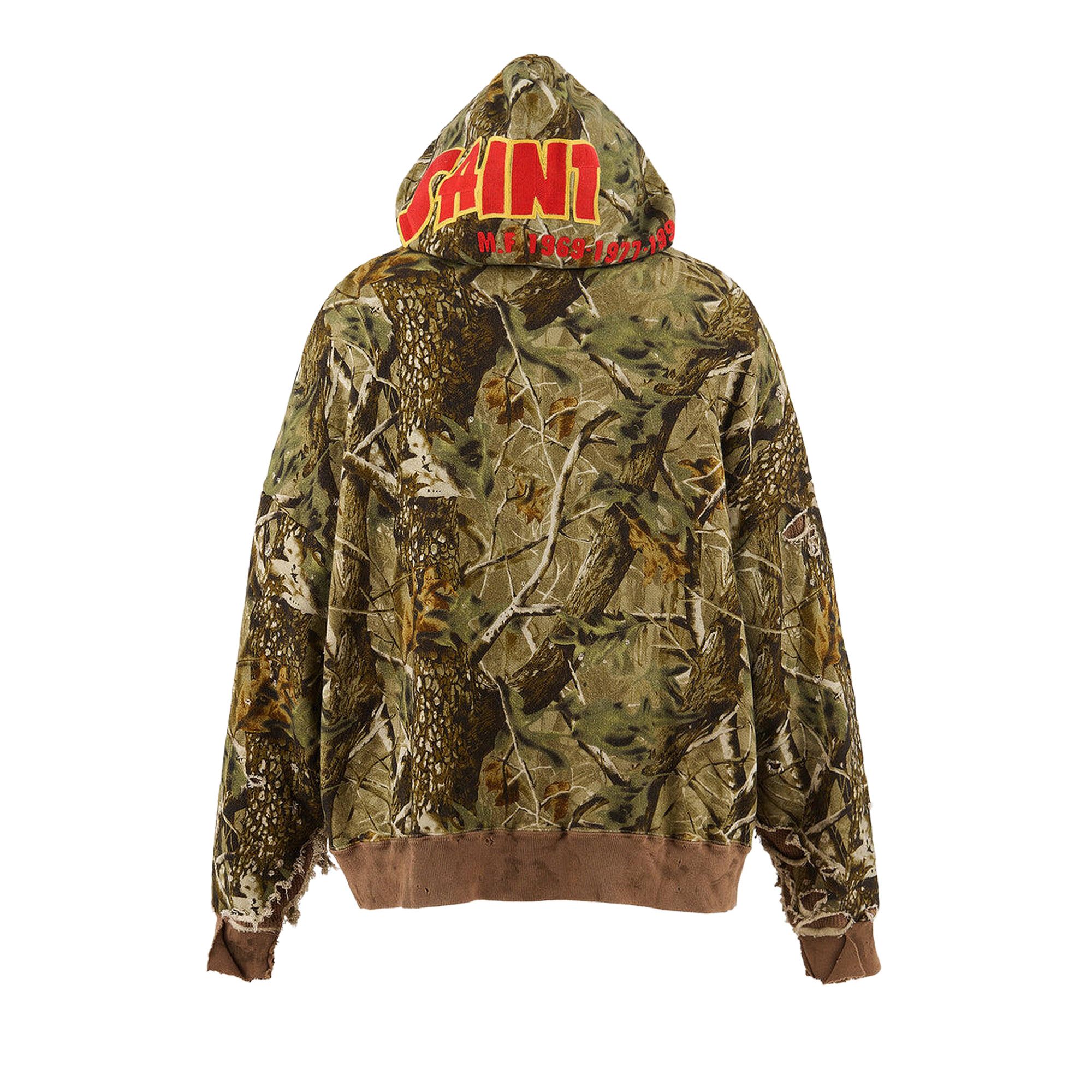 Buy SAINT Mxxxxxx Bape Sahark Zip Hoodie 'Camo' - SM HR1 0000 C38