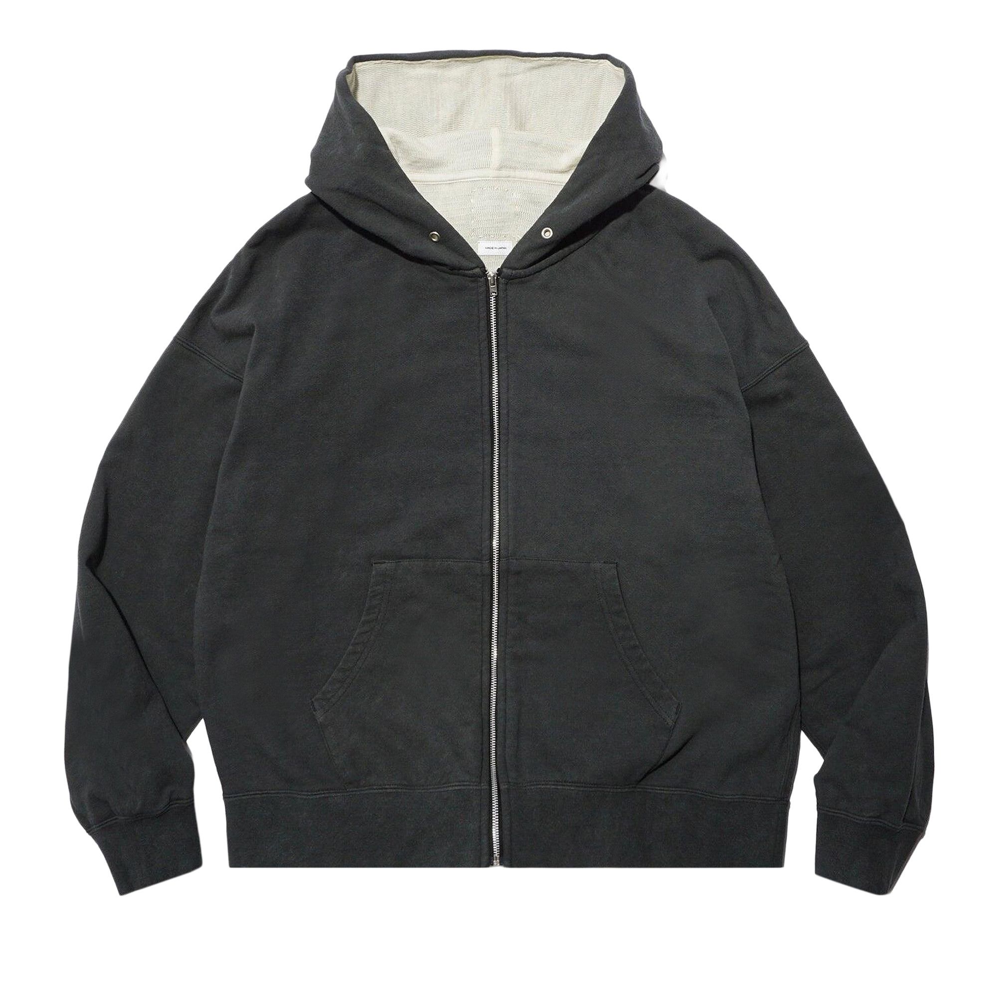 Buy Visvim Jumbo SB Dual Hoodie F.Z. DMGD 'Black' - 125205010022
