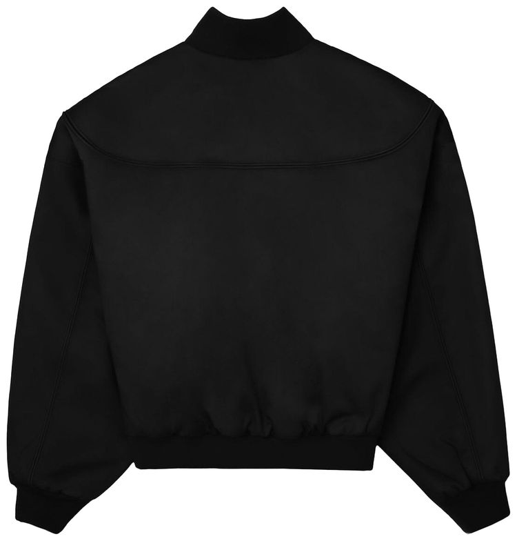 Willy Chavarria Gas Station Bomber Black