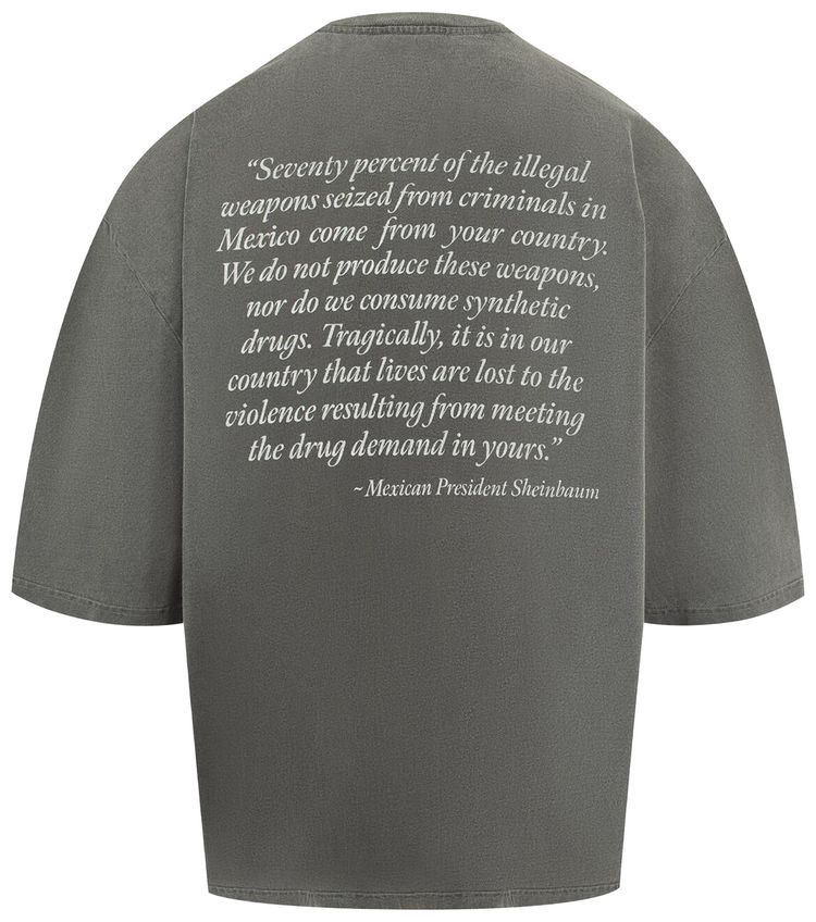 Willy Chavarria Ski America Buffalo Tee Black