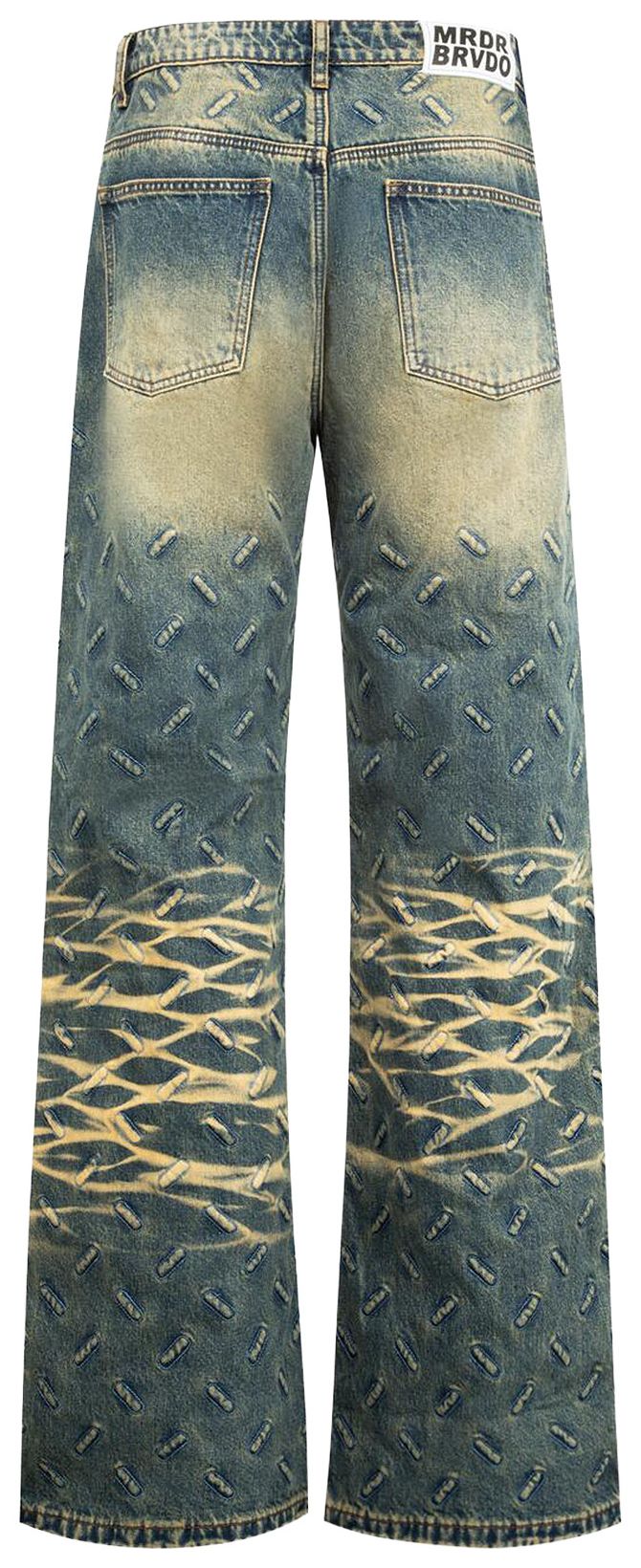 Who Decides War Thread Plate Denim Denim