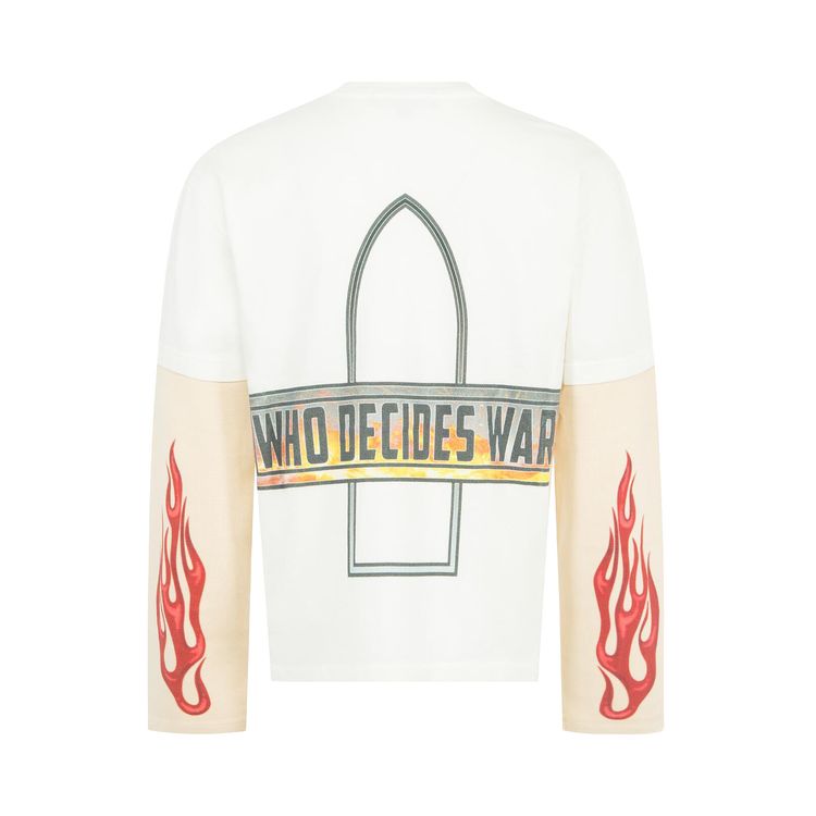 Who Decides War Flame Glass Double Jersey CloudMulti