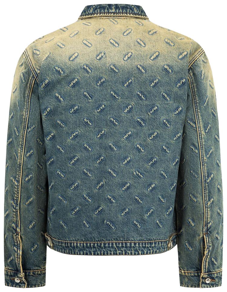 Who Decides War Thread Plate Trucker Jacket DenimTan