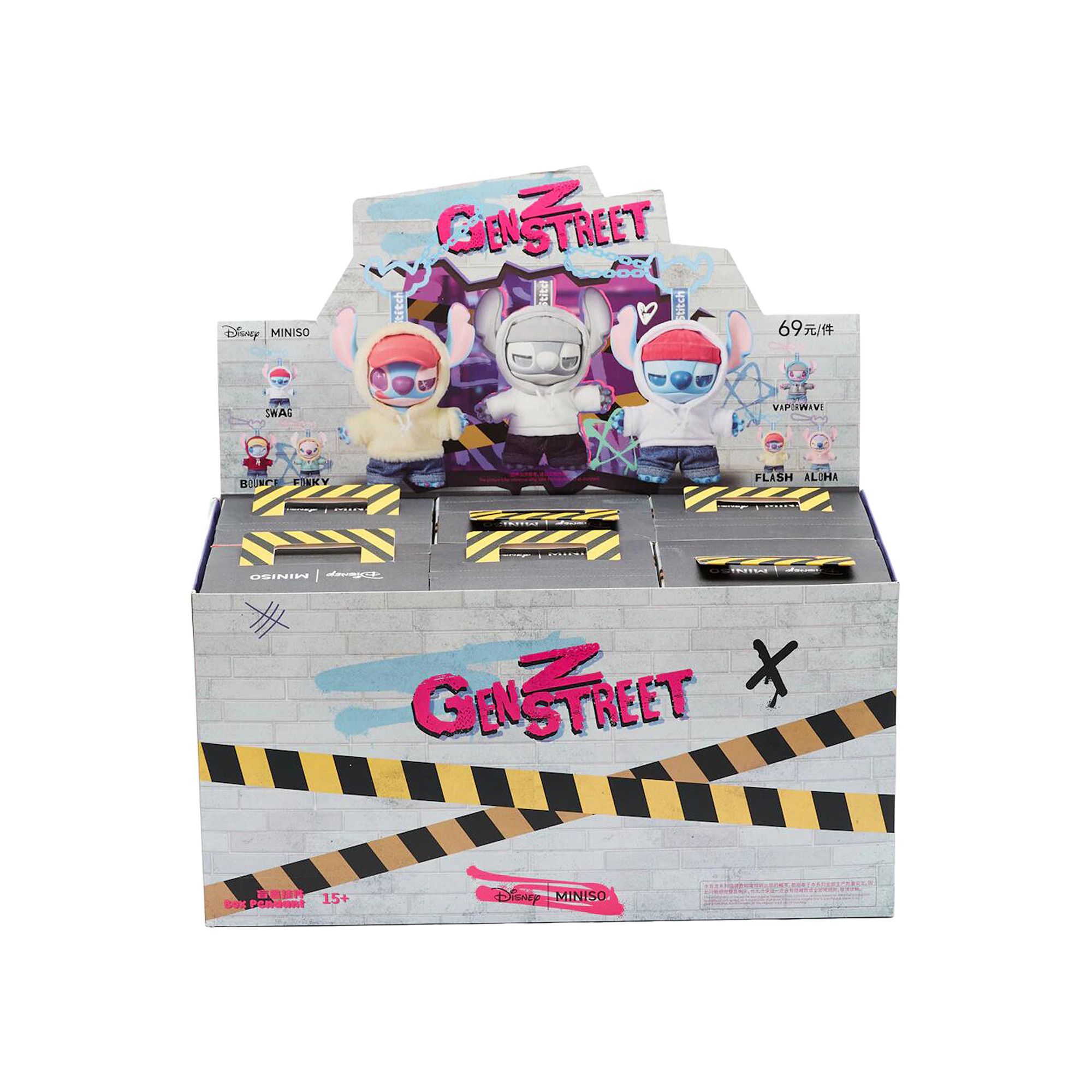 Buy Miniso x Disney Stitch GenZ Street Series Pendant Sealed Case