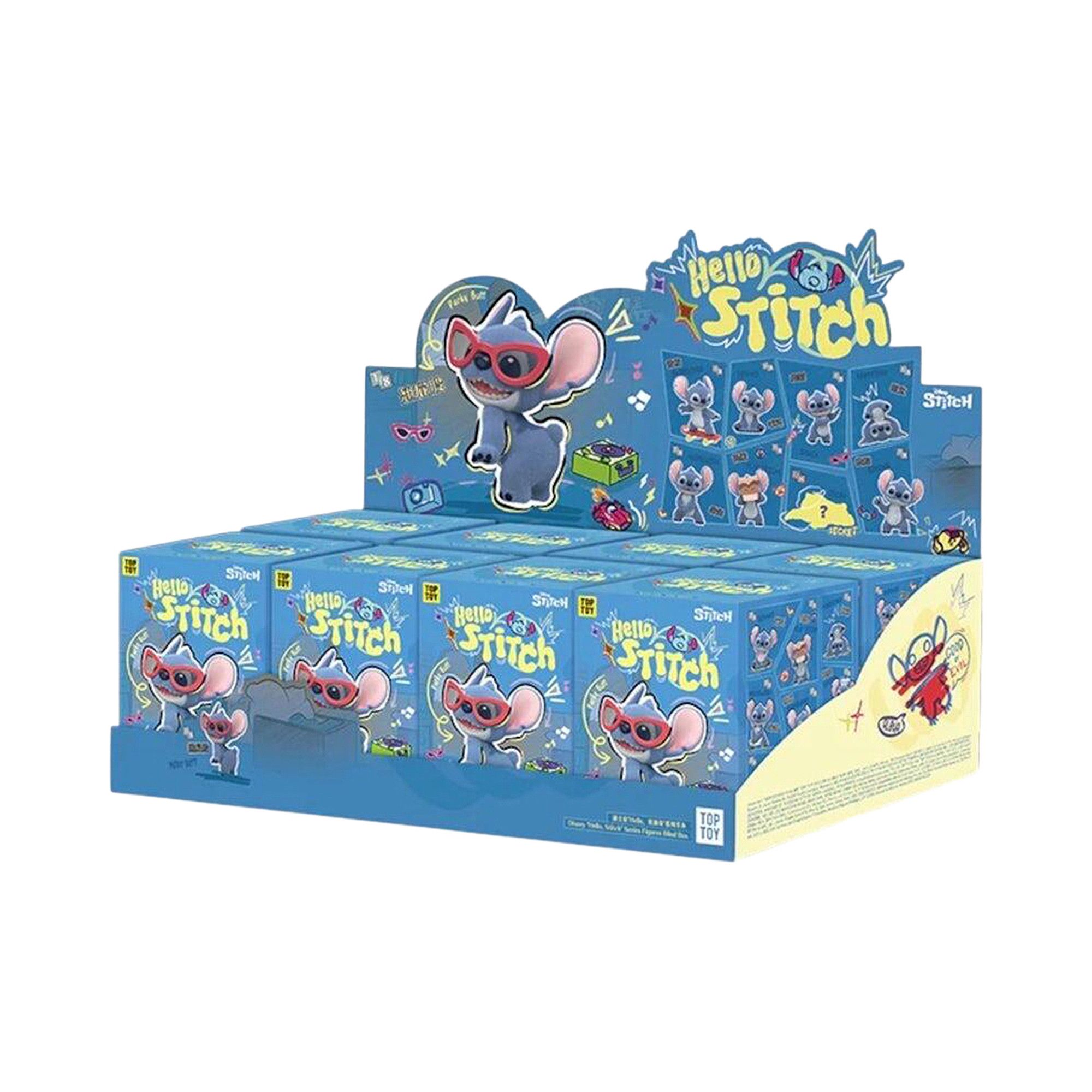 Buy Miniso Top Toy x Disney Hello Stitch Series Figure Sealed Case