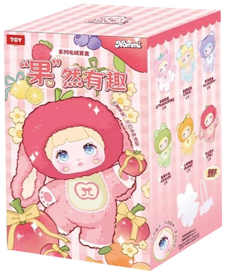 Miniso Top Toy x Nommi Interesting Funny Fruits Series Plush Single Blind Box Mystery