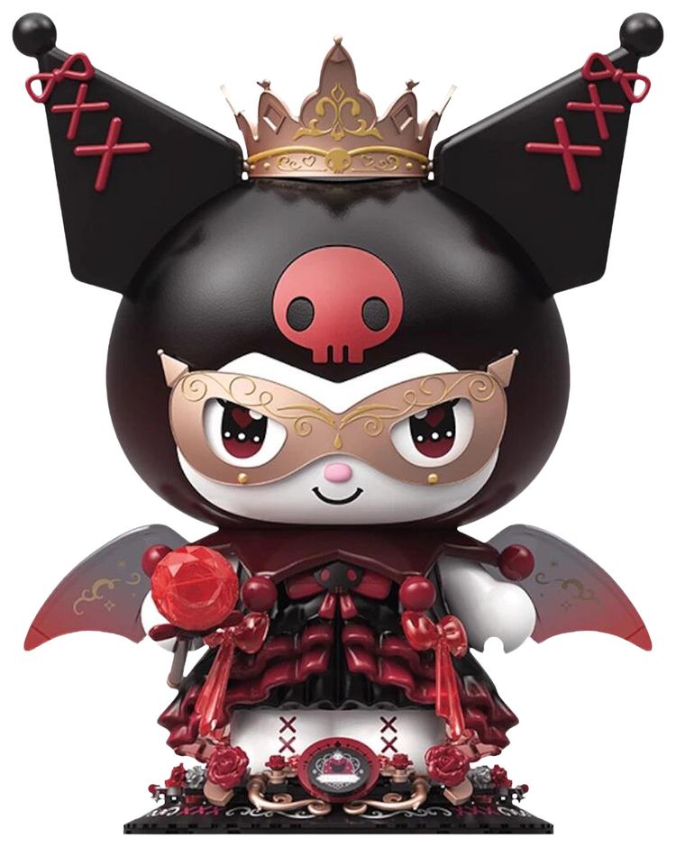 Miniso Top Toy x Sanrio Kuromi Night Castle Building Blocks TC1833 Figure Black