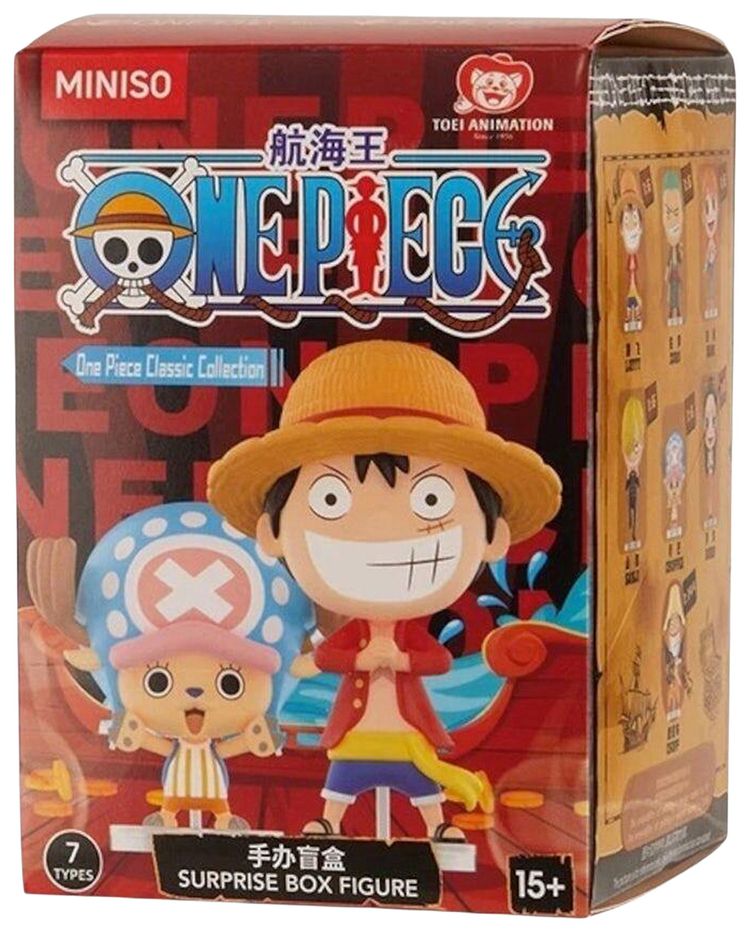 Miniso x One Piece Classic Characters Series Figure Single Blind Box Mystery