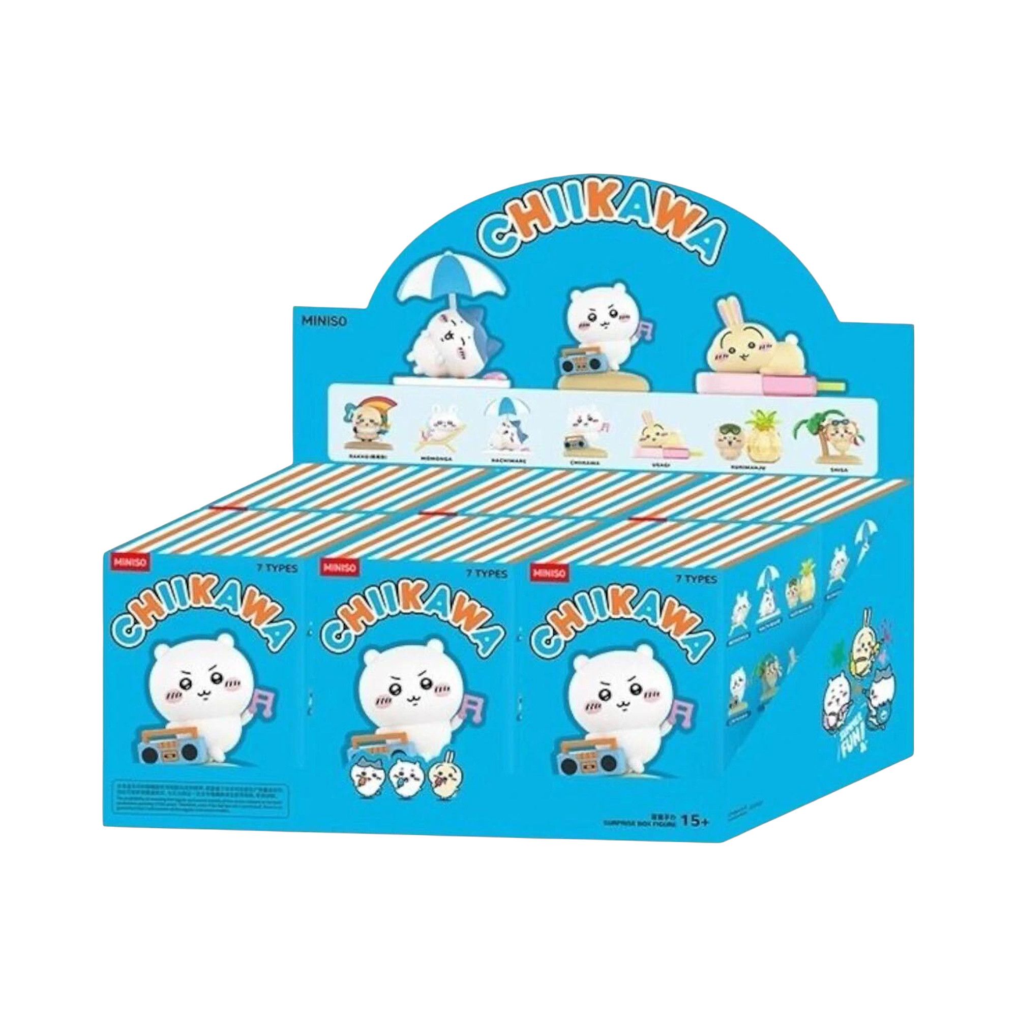 Buy Miniso x Chiikawa Hot Summer Series Figure Sealed Case