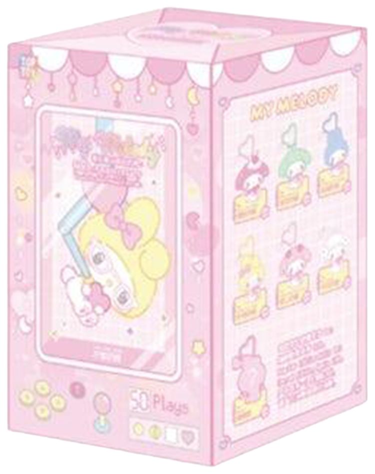Miniso Top Toy x Sanrio My Melody 50th Anniversary Milk Candy Series Plush Keychains Single Blind Box Mystery