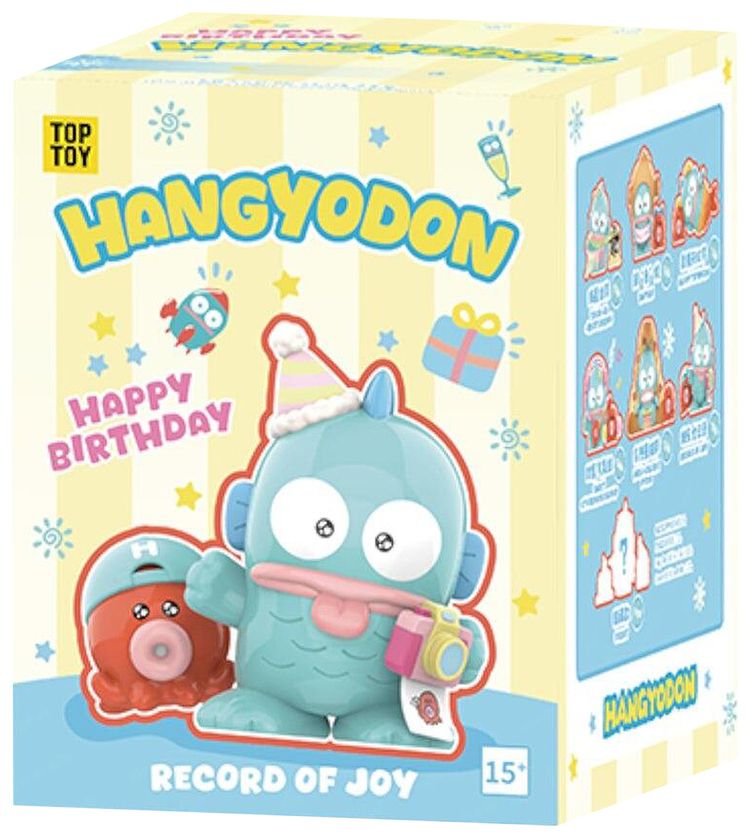 Miniso Top Toy x Sanrio Hangyodon Happy Birthday Single Blind Box Mystery