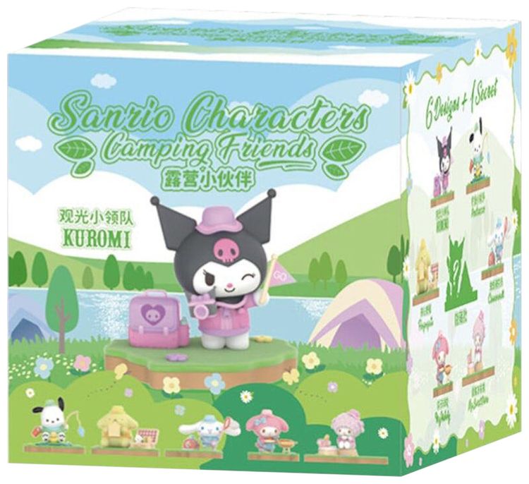 Miniso Top Toy x Sanrio Characters Camping Friends Single Blind Box Mystery