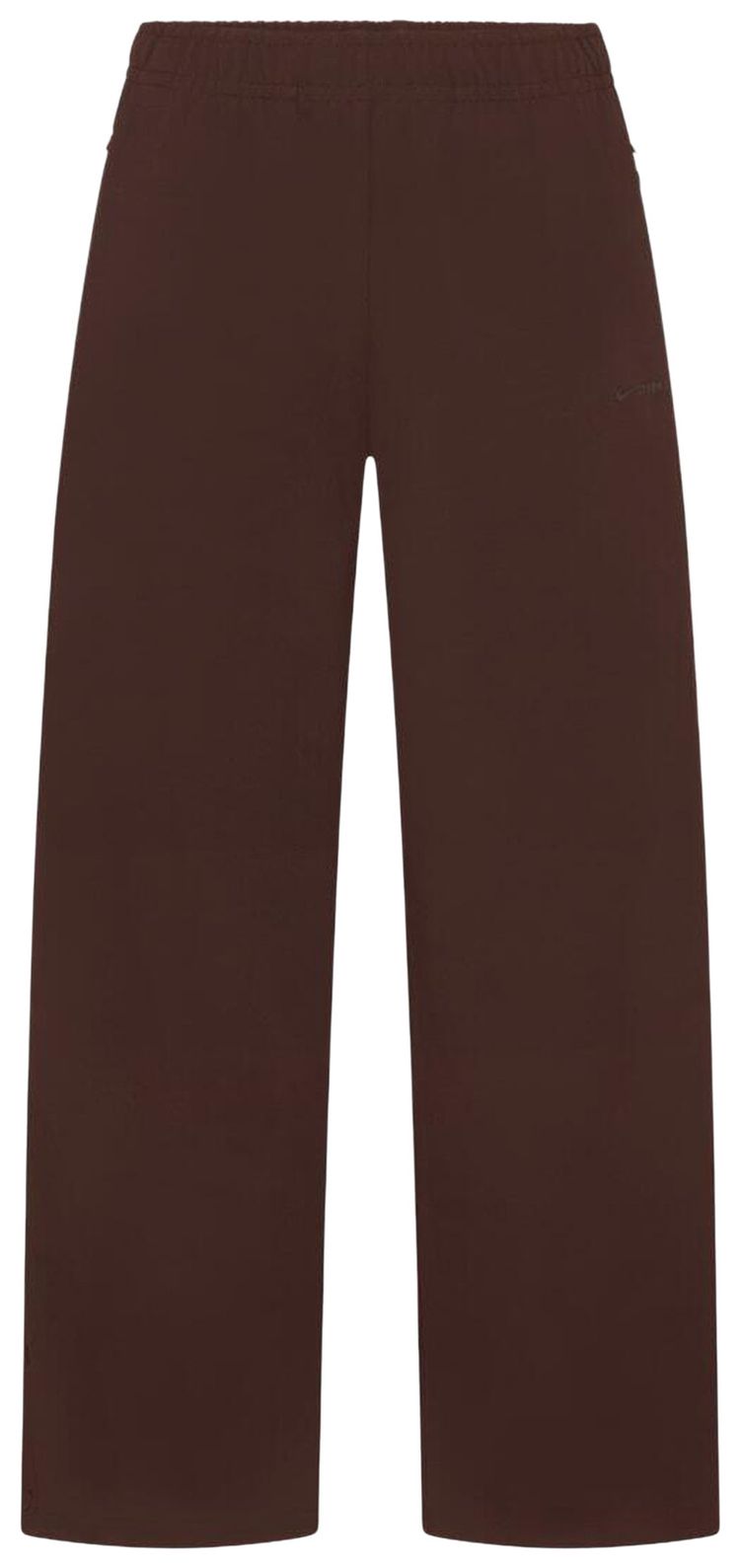 NikeSKIMS Matte Tricot Side Snap Pants Dark Roast